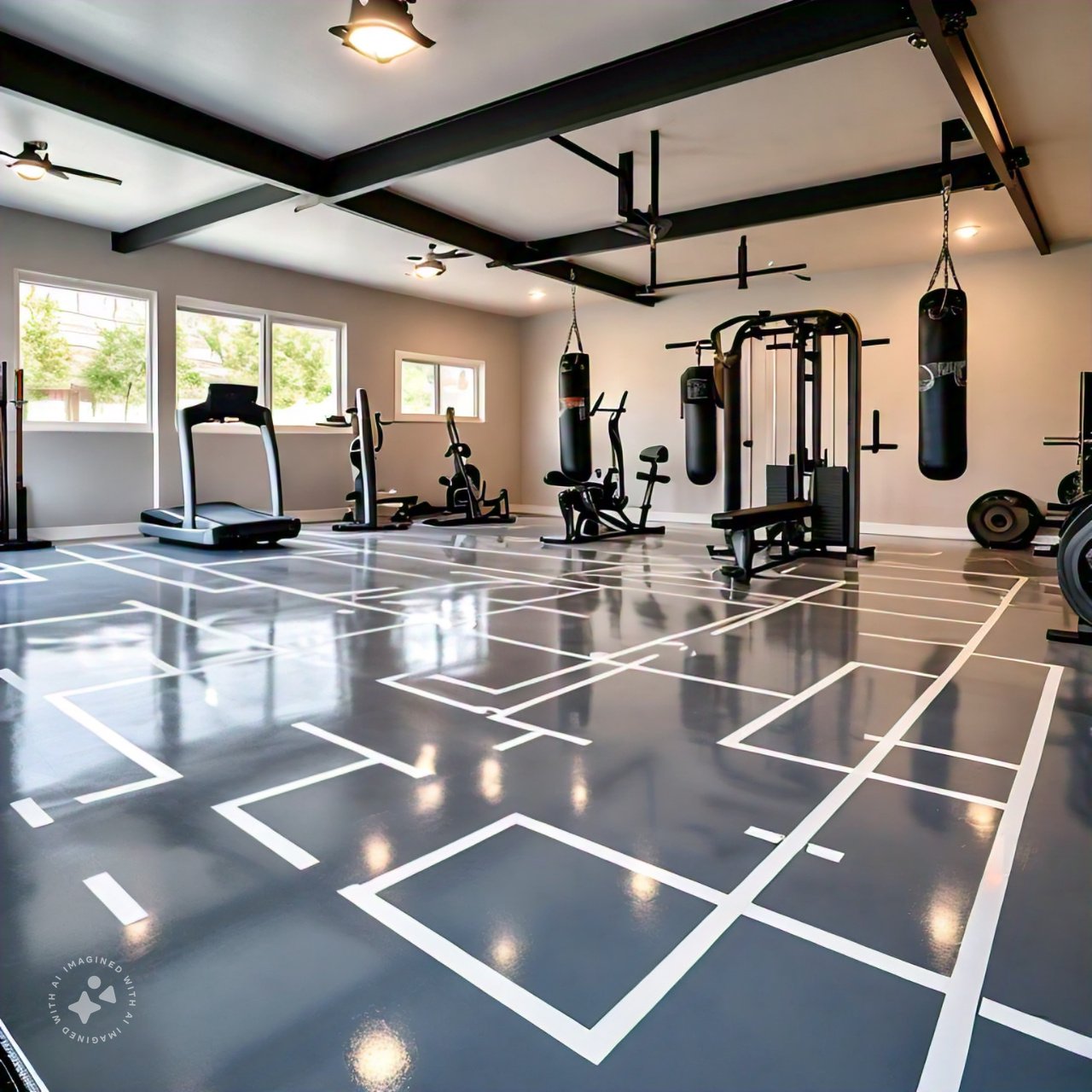 Buy Best Garage Gym Flooring Top Gym Floor Designs 2024