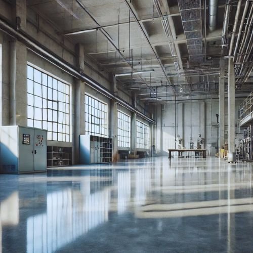 Concrete epoxy flooring